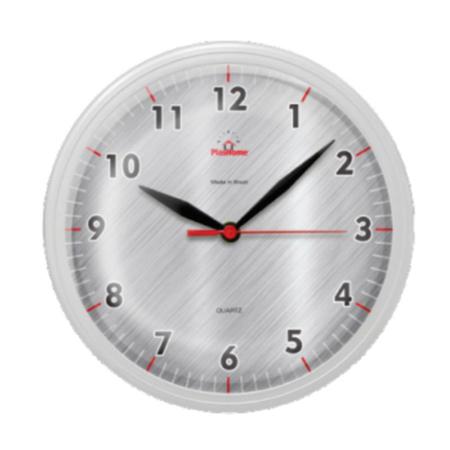 Imagem de Relógio de Parede Decorativo Ômega Moderno Branco