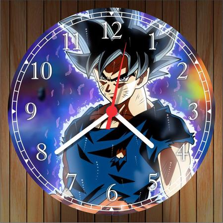 Relógio De Parede Desenho Dragon Ball Vegeta Anime