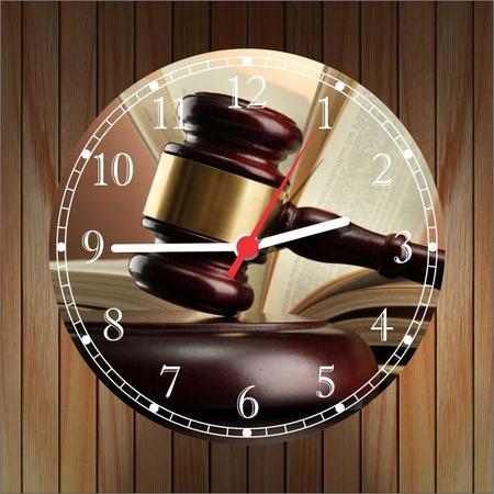 Imagem de Relógio De Parede Direito Advocacias Escritórios Advogados Decorações