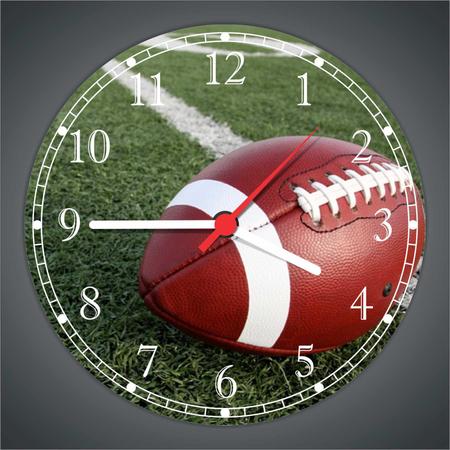 Imagem de Relógio De Parede Esporte Futebol Americano Gg Com 50 Cm