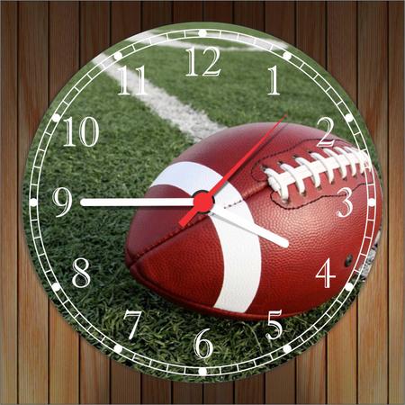 Imagem de Relógio De Parede Esporte Futebol Americano Gg Com 50 Cm