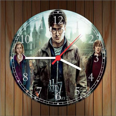 Imagem de Relógio De Parede Filme Harry Potter Quartz Tamanho 40 Cm RC036