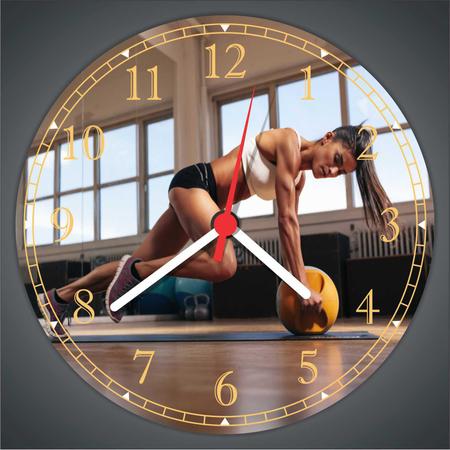 Imagem de Relógio De Parede Fitness Academias Pilates Musculação