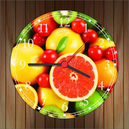 Imagem de Relógio De Parede Frutas Gourmet Cozinhas Gg 50 Cm 01