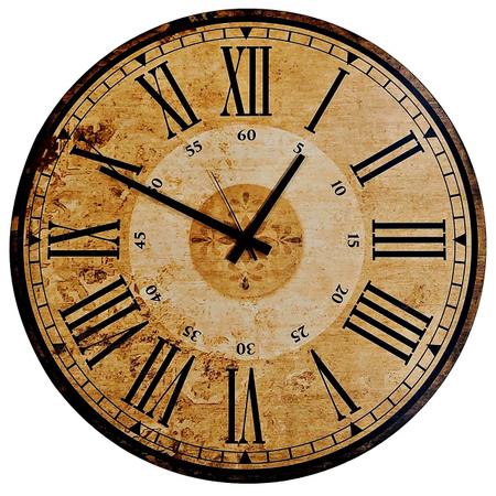 Relógio De Parede Grande 50cm Relógio Parede Antigo Vintage - Vintageclocks  - Relógio / Despertador de Parede - Magazine Luiza