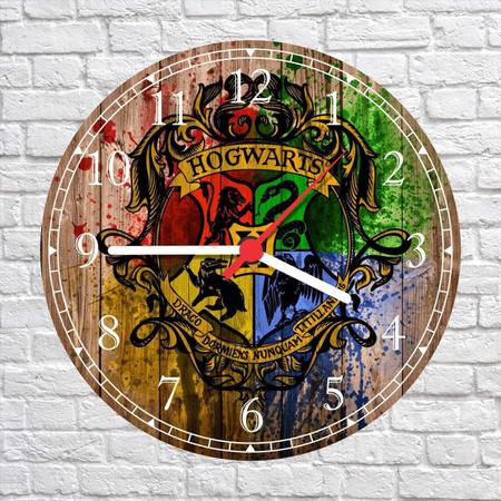 Imagem de Relógio De Parede Harry Potter Filmes Cinema Hogwarts