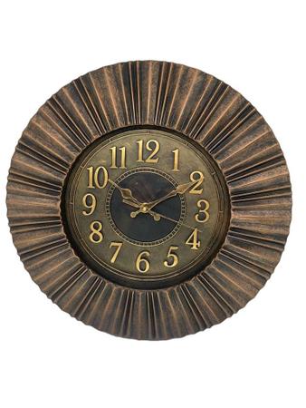 Imagem de Relógio de Parede Retrô Vintage Colonial Bronze Grande