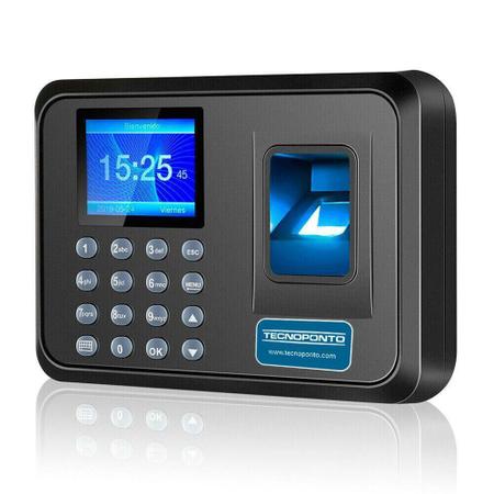 Imagem de Relógio De Ponto Digital Biométrico Eletrónico