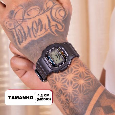 Rel gio de Pulso Casio G Shock Masculino Digital Dw 5600e 1vdf