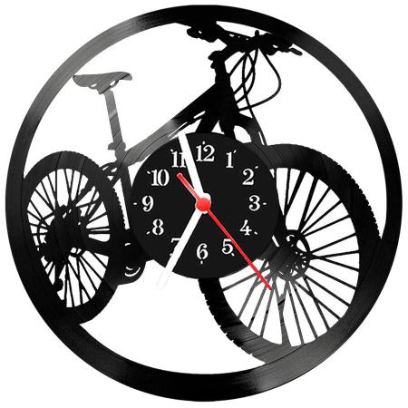Imagem de Relógio De Vinil Disco Lp Parede Bicicleta