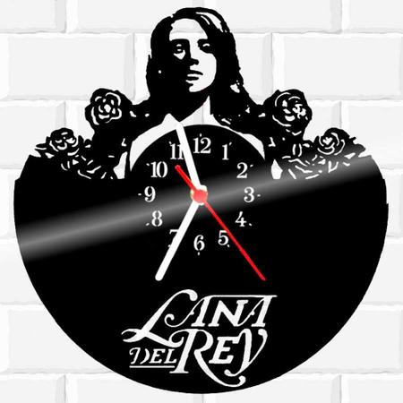 Imagem de Relógio De Vinil Disco Lp Parede  Lana Del Rey Musica
