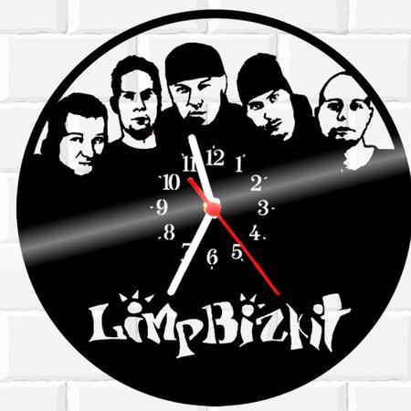 Imagem de Relógio De Vinil Disco Lp Parede Limp-Bizkit Rock