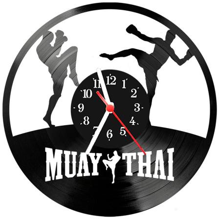 Imagem de Relógio De Vinil Disco Lp Parede Muay-Thai