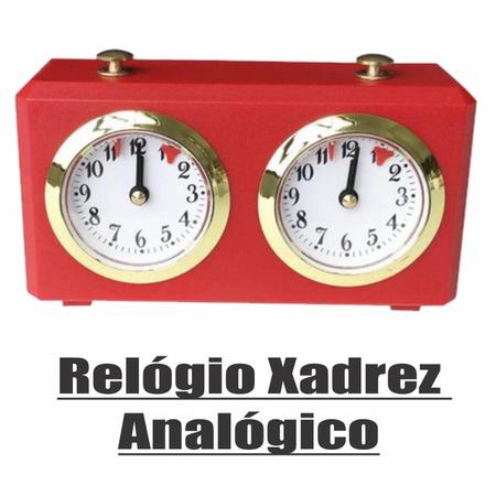 Relógio de Xadrez Analogico - Lead - Relógio de Pulso - Magazine Luiza