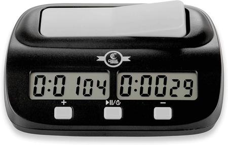 Relógio de Xadrez Digital Chess Armory - Temporizador Portátil com Recursos  de Torneio e Tempo Extra - Acessórios para Bateria e Percussão - Magazine  Luiza