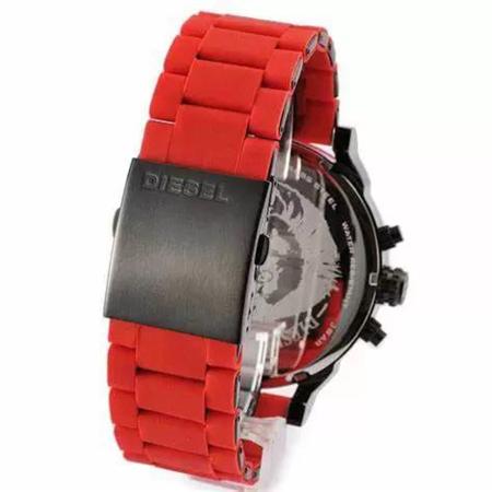 Relógio Diesel Masculino Dz7370 Vermelho c/ Card, Manual, NotaF Imagem de Relógio Diesel Masculino Dz7370 Vermelho c/ Card, Manual, NotaF