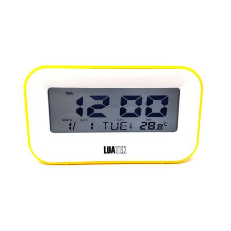 Imagem de Relógio Digital Iluminado Com Despertador, Calendário e Temperatura ZB2005