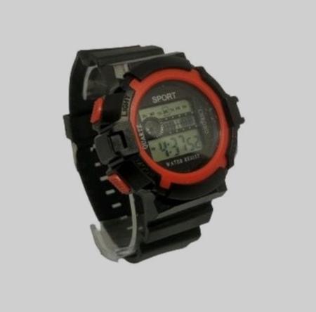 Imagem de Relógio Digital Led Esportivo Militar Silicone Masculino Adulto/Infantil Sports Cronômetro Calendário Alarme Quartz