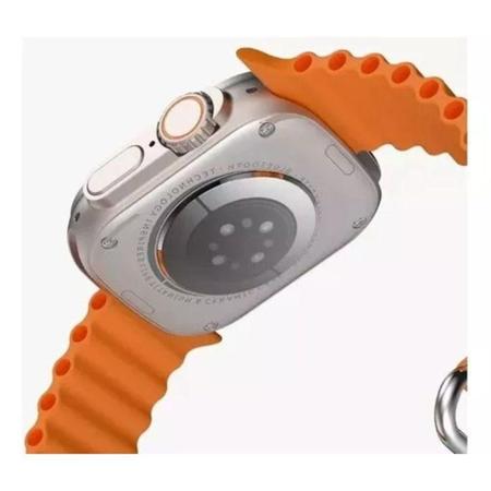 Imagem de Relogio digital smartwatch inteligente unisex ultra modelo s8 mtr71 - TOMATE