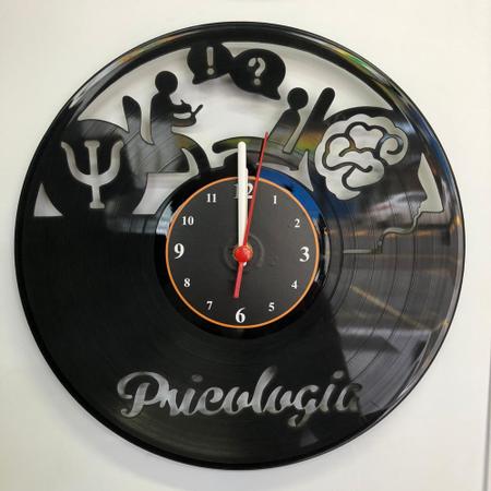 Imagem de Relógio Disco de Vinil, Psicologia, Psique, Mente, Decoração