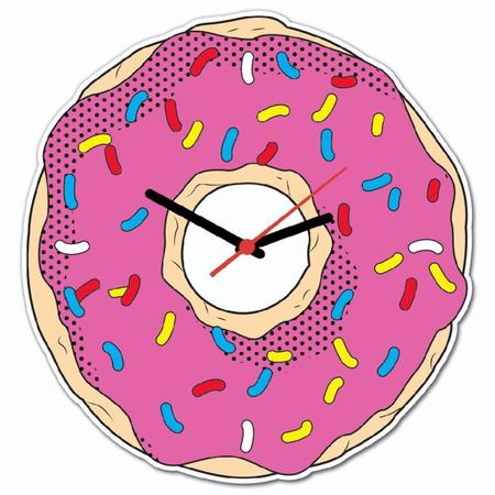Imagem de Relógio Donuts Presente Criativo Geek