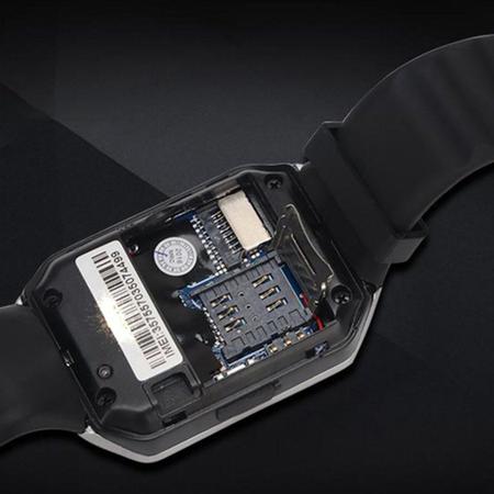 Imagem de Relógio esportivo Smartwatch DZ09 com tela de toque para homens e mulheres