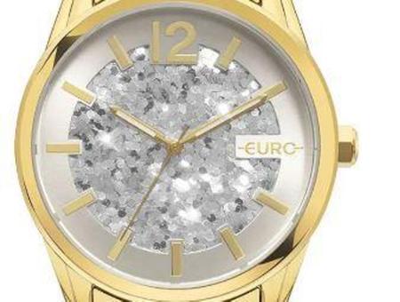 Imagem de Relógio Euro Analógico Dourado Feminino EU2033BR4B