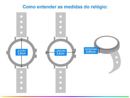 Imagem de Relógio Feminino Allora Analógico AL2035FNU/K3K