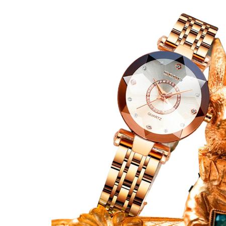 Relógio Feminino Analógico Seno 2022 Dourado - Relógio Feminino - Magazine  Luiza