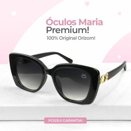 Imagem de Relogio Feminino Banhado + Proteção Uv Oculos Sol Moda