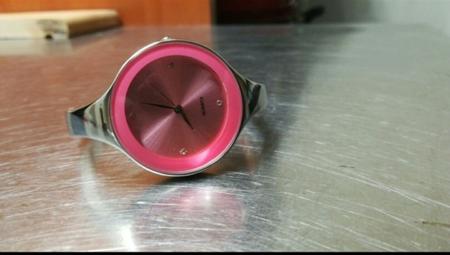 Imagem de Relógio Feminino Bracelete Redondo Aço Inox Luxo