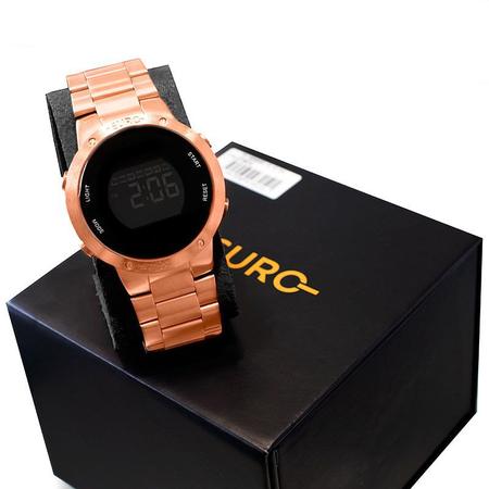 Imagem de Relógio Feminino Euro Fashion Fit EUBJ3279AF/4J Rosé Gold + Colar e Brincos