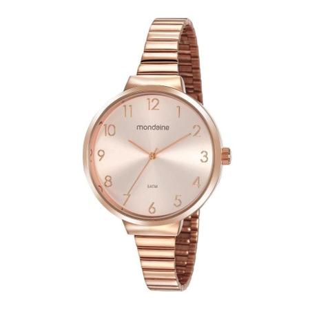 Imagem de Relógio Feminino Mondaine Minimal 32116LPMVRE2 41mm Aço Rosé