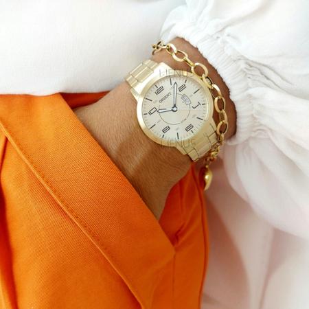 Imagem de Relógio Feminino Orient Dourado Lançamento Original