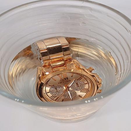 Imagem de Relógio Feminino Pallyjane a Prova água Pulseira Aço Inoxidavel Luxo Rose