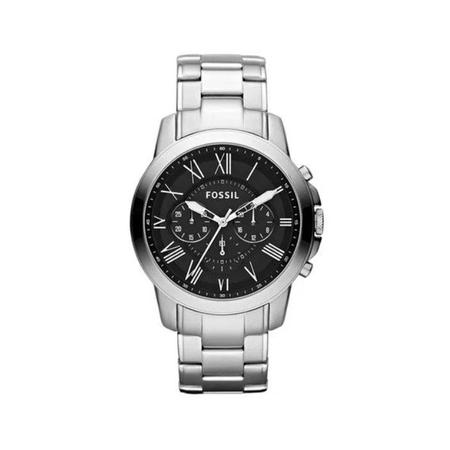 Rel gio Fossil Masculino Multifun o Prateado Rel gio Masculino