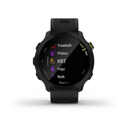 Imagem de Relógio Garmin Forerunner 55 Preto EU Monitor Cardíaco de Pulso com GPS