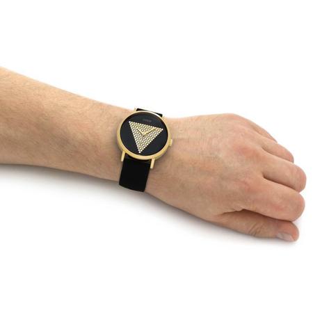 Imagem de Relógio GUESS masculino dourado pulseira silicone W1161G1