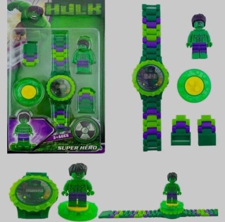 Kit Relógio Infantil Com Mini Game Lol Super Top