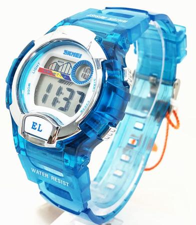 Rel gio Infantil Digital Skmei 1450 Azul Garantia 1 ano NF