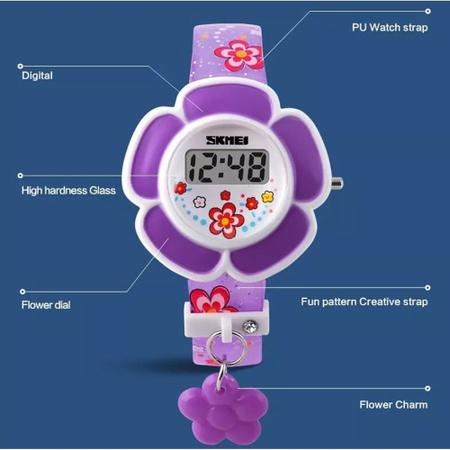 Relógio Infantil De Criança Skmei Dg1144 Digital Rosa - Carrefour -  Carrefour