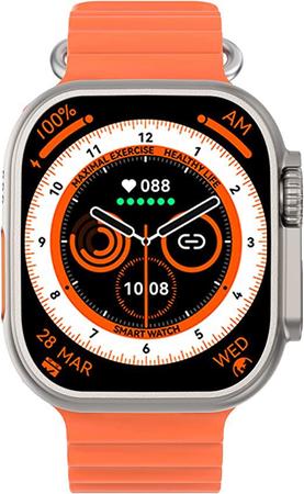 Relógio Digital Smartwatch Inteligente Laranja Amax Ultra ISO Android -  Resistente a àgua - Smartwatch e Acessórios - Magazine Luiza