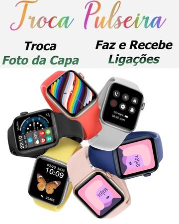 Relógio inteligente para telefones Android iOS (Receber/Fazer  chamadas,46mm,Bluetooth) Relógios inteligentes com step sleep tracker,  lembrete de