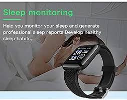 Imagem de Relógio Inteligente Pulseira D13 SmartWatch Monitor Cardíaco Pressão Arterial Cor: Preto G