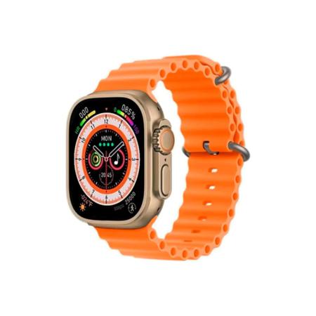 Relógio Digital Smartwatch Inteligente Laranja Amax Ultra ISO Android -  Resistente a àgua - Smartwatch e Acessórios - Magazine Luiza