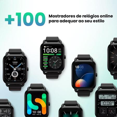 Imagem de Relógio Inteligente Smartwatch Haylou Rs4 Plus Tela 1.78''  Original Com NF