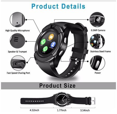 aplicativo para smartwatch v8