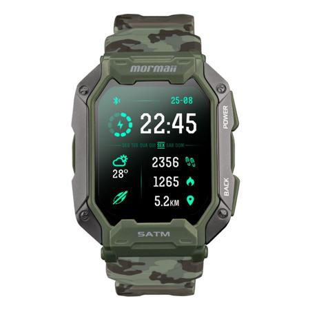 Imagem de Relógio Inteligente Smartwatch Mormaii Force Resistente