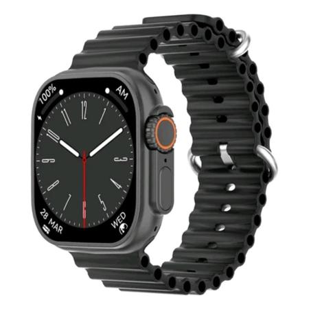 Imagem de Relógio Inteligente Smartwatch N8 Troca Foto Pelo Celular Faz Ligação Acesso a Redes Sociais Esporte