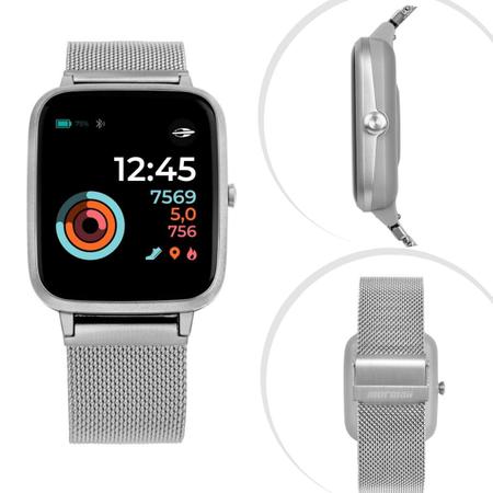 Relógio Analógico Apple com Pulseira de Metal